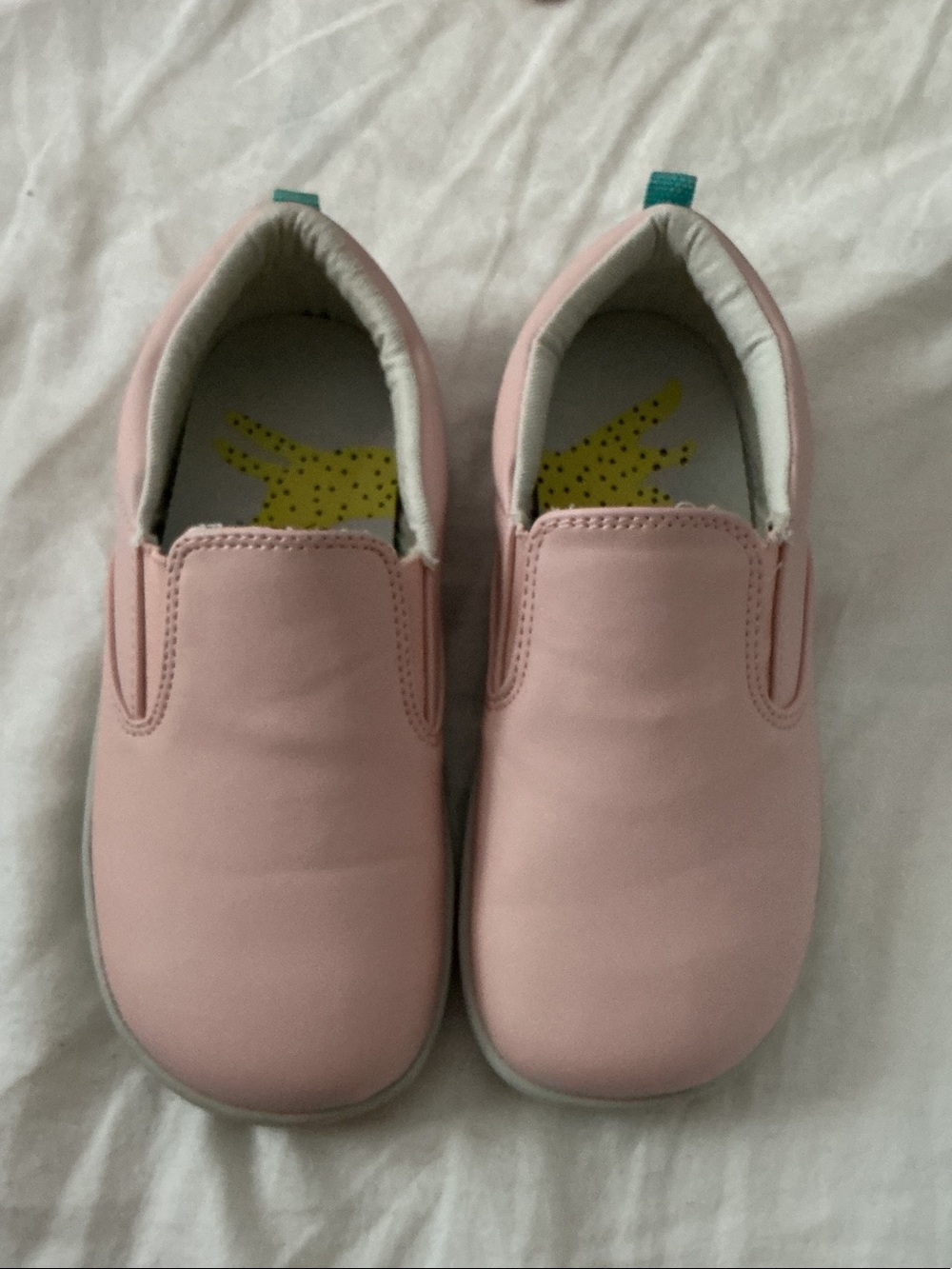 Kids Slip-On Sneakers in Soft Pink